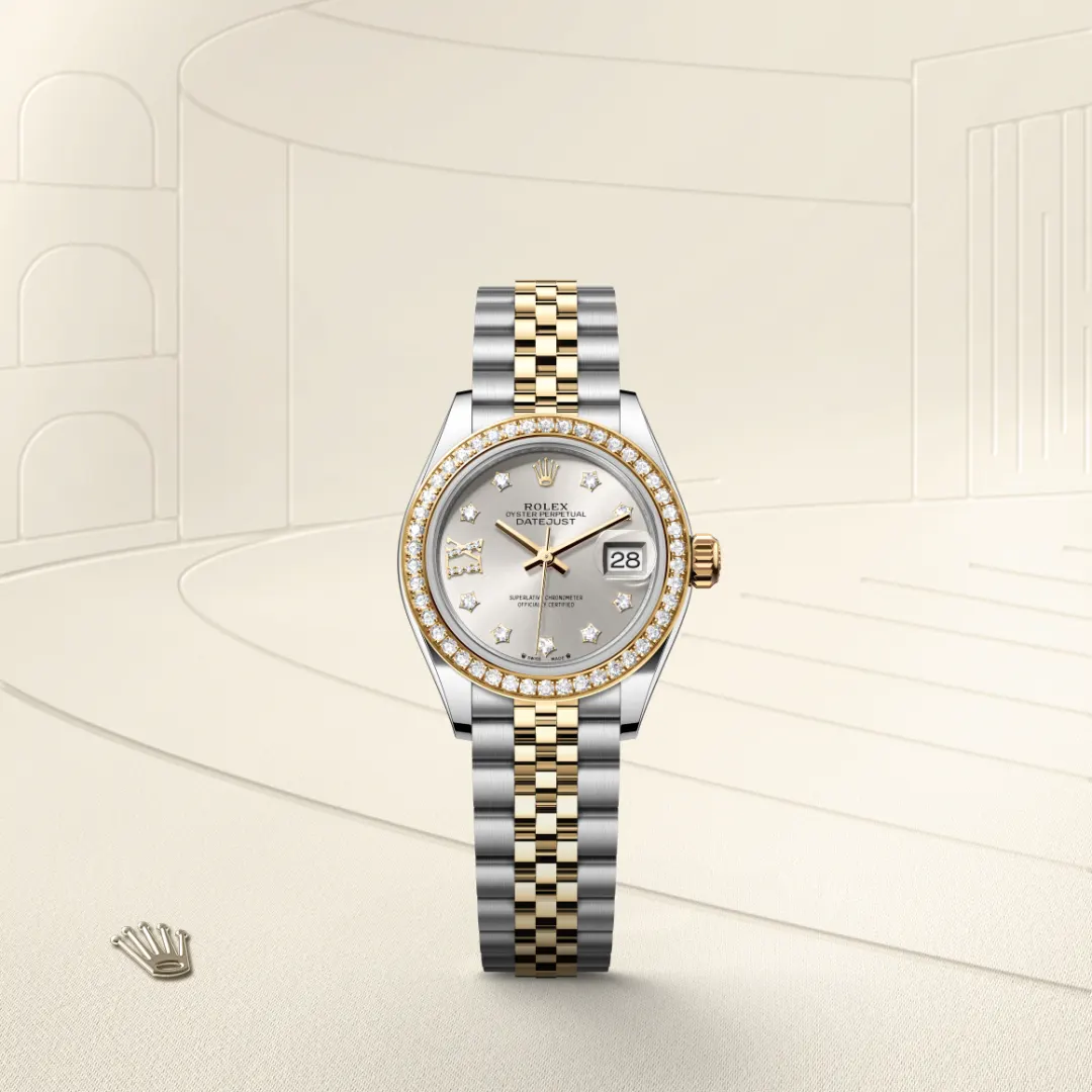 Rolex Lady-Datejust腕錶黃金鋼(蠔式鋼與黃金的組合)款,M279383RBR-0003 - 永新鐘錶
