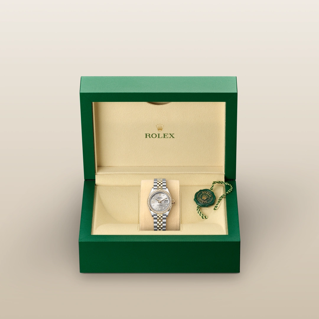 Rolex Lady-Datejust腕錶黃金鋼(蠔式鋼與黃金的組合)款,M279383RBR-0003 - 永新鐘錶